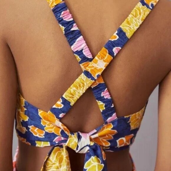 Anthropologie Maeve Floral Skirt and Bra Top - (TWO PIECES) - Picture 12 of 14